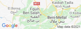 Fkih Ben Salah map